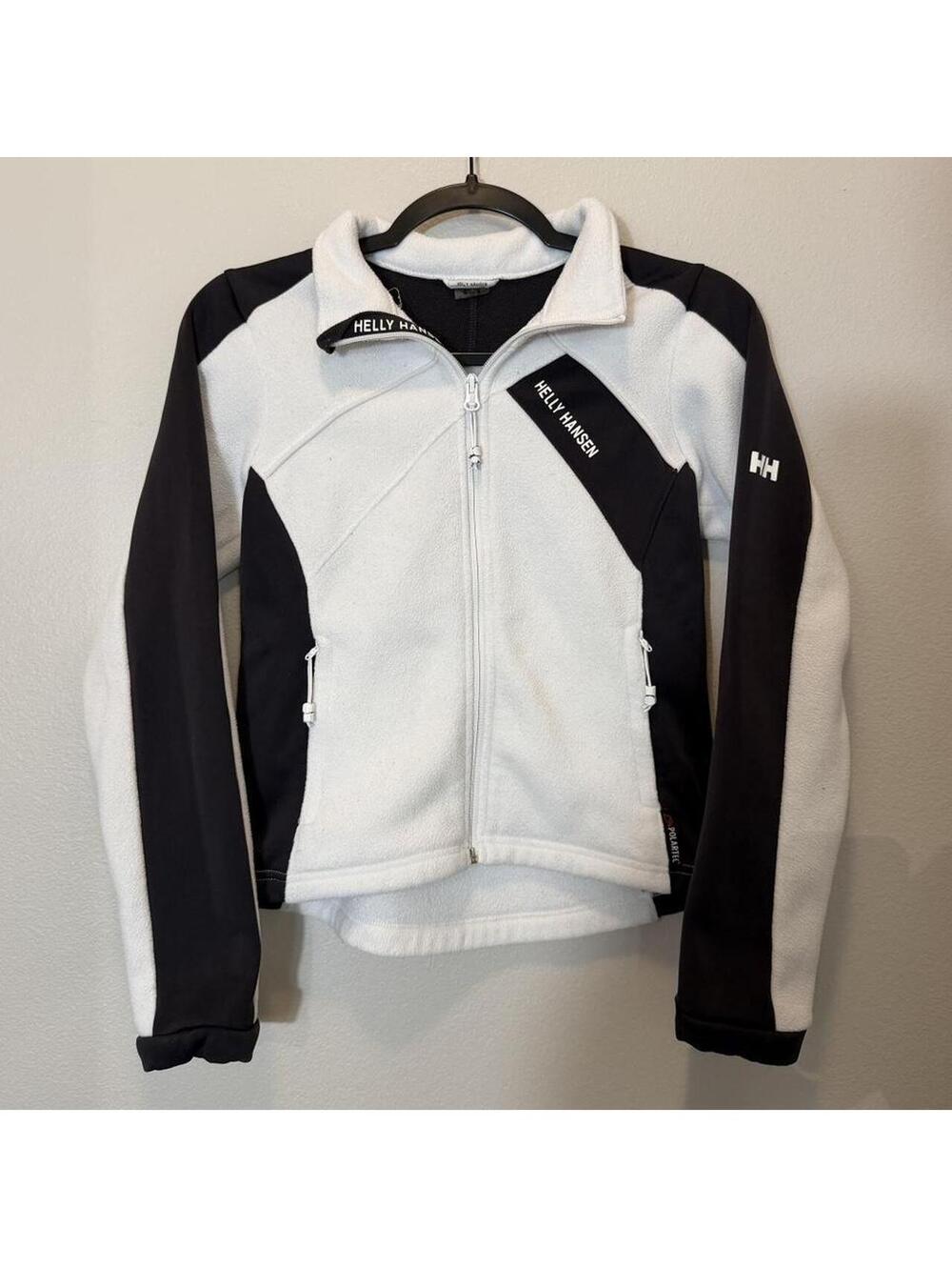 Vintage Y2K Helly Hansen Flower Polartec Full Zip Fleece Jacket Size ~Small
